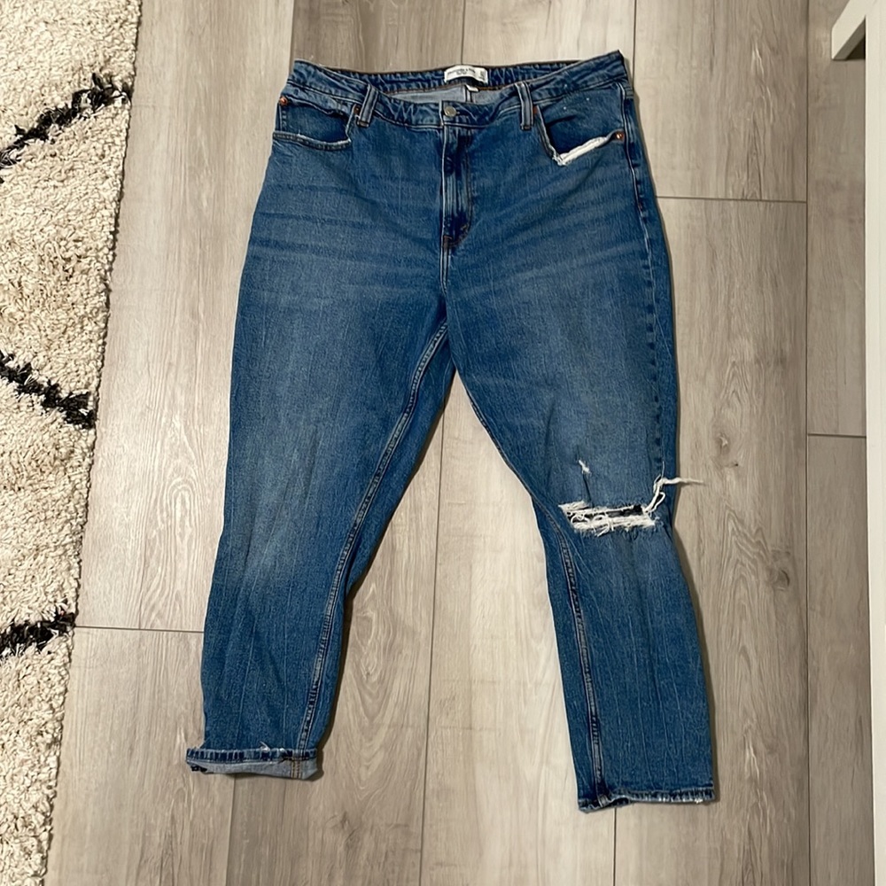 Abercombie & Fitch The skinny High Rise Curve love jeans